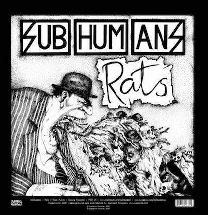 Subhumans : Time flies + Rats LP